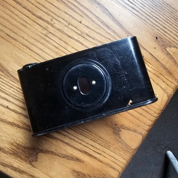 Vtg Kodak No A127 Vest Pocket Folding Roll Film Camera Untested With Case - Picture 3 of 5